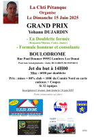 X2 Départemental Jeunes - Grand Prix Yohann DUJARDIN - Chti Pétanque